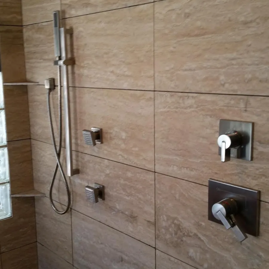 Shower fixture installation for Frozen Pipe Repair in Red Hook